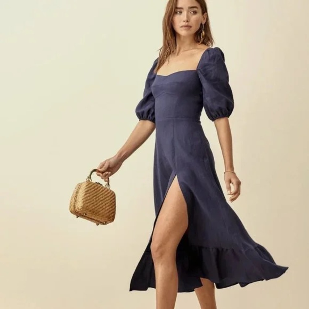 Reformation Belgium Linen Dress - Size 4